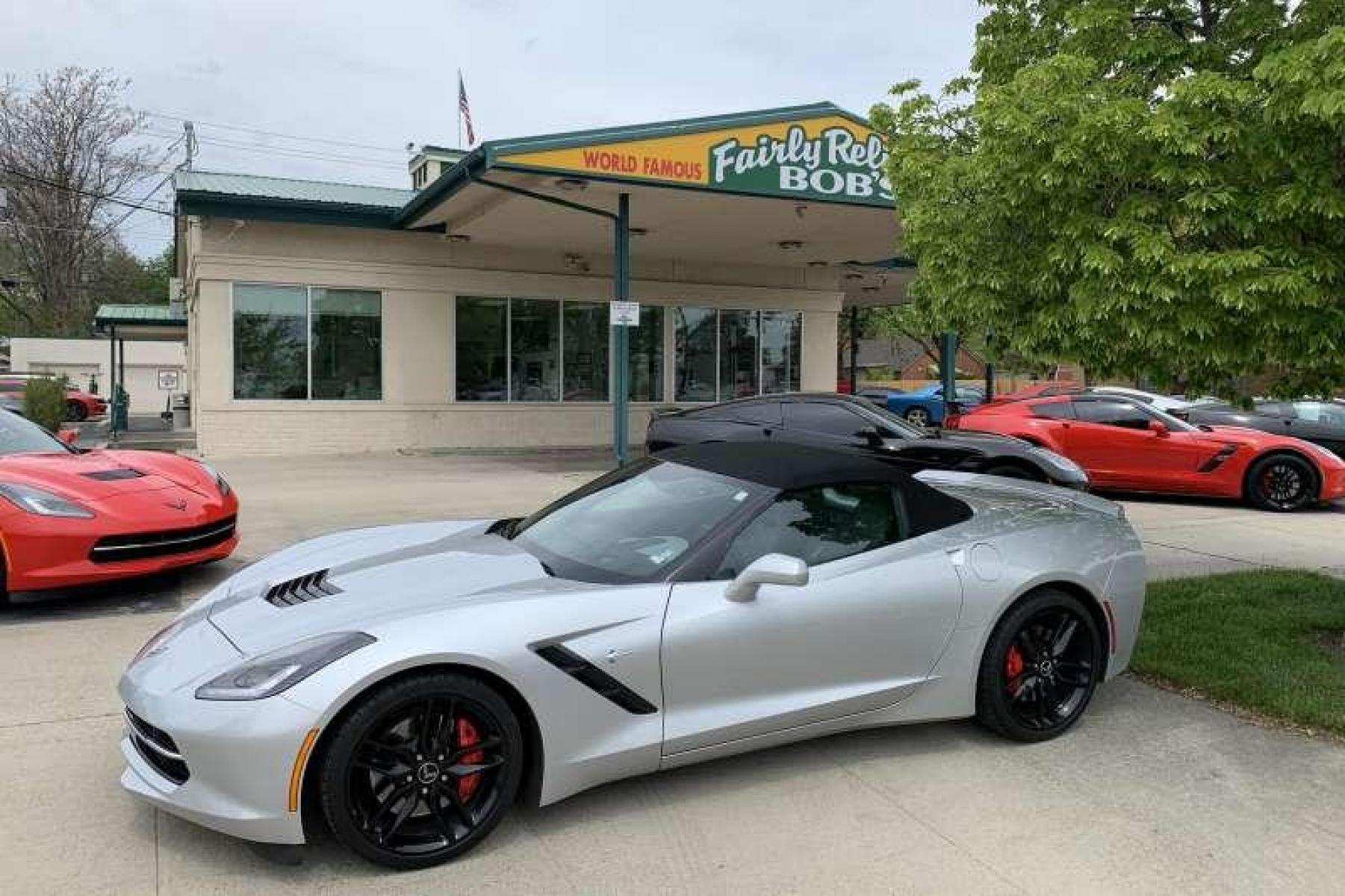 2015 Blade Silver Metallic /Gray Chevrolet Corvette Stingray 3LT Z51 Convertible (1G1YM3D73F5) with an V8 6.2 Liter engine, Automatic transmission, located at 2304 W. Main St., Boise, ID, 83702, (208) 342-7777, 43.622105, -116.218658 - Very low miles! Ready to go! - Photo #0
