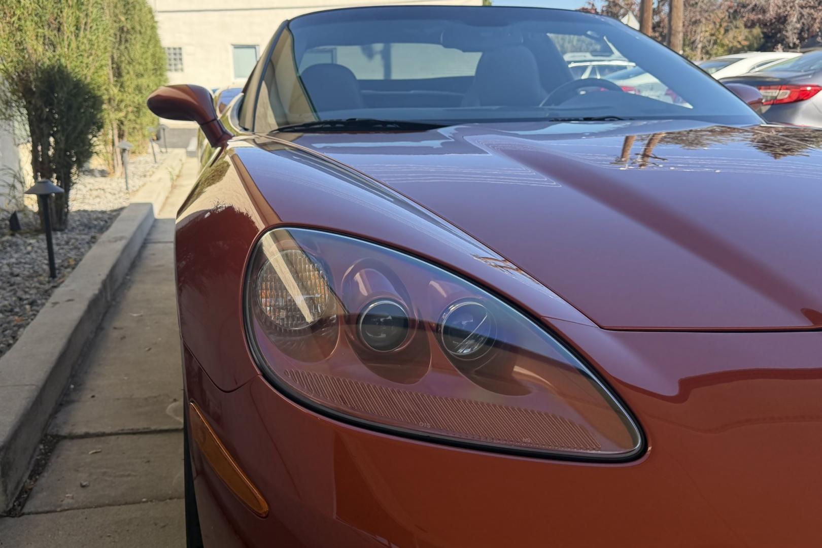 2005 Daytona Sunset Orange /Black Chevrolet Corvette Coupe (1G1YY24U455) with an V8 6.0 liter engine, Automatic transmission, located at 2304 W. Main St., Boise, ID, 83702, (208) 342-7777, 43.622105, -116.218658 - Rare And Beautiful Daytona Sunset Orange! Very Low Mileage And New Tires Too!- Photo#15