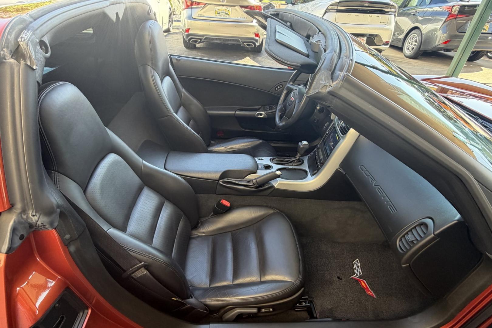 2005 Daytona Sunset Orange /Black Chevrolet Corvette Coupe (1G1YY24U455) with an V8 6.0 liter engine, Automatic transmission, located at 2304 W. Main St., Boise, ID, 83702, (208) 342-7777, 43.622105, -116.218658 - Rare And Beautiful Daytona Sunset Orange! Very Low Mileage And New Tires Too!- Photo#19