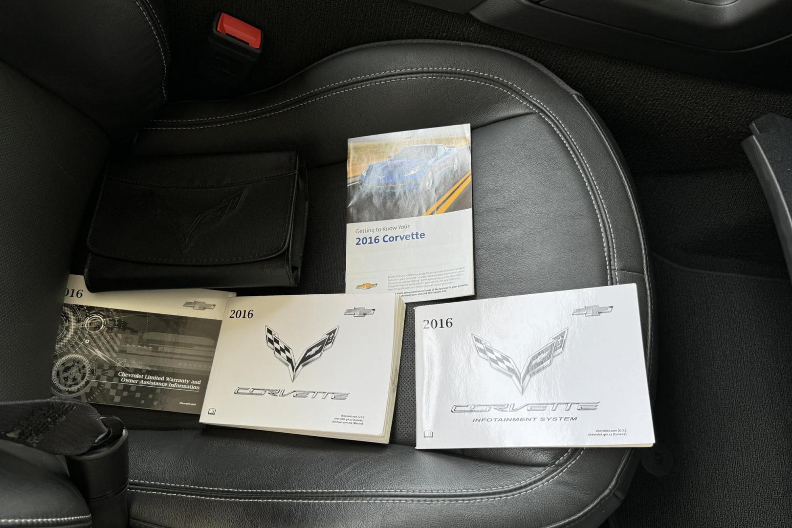2016 Arctic White /Black Chevrolet Corvette Stingray Coupe (1G1YB2D76G5) with an V8 6.2 liter engine, Automatic 8 Speed transmission, located at 2304 W. Main St., Boise, ID, 83702, (208) 342-7777, 43.622105, -116.218658 - Low miles! Lots of fun! - Photo#16