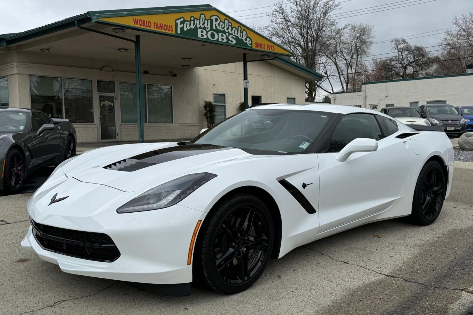 2016 Arctic White /Black Chevrolet Corvette Stingray Coupe (1G1YB2D76G5) with an V8 6.2 liter engine, Automatic 8 Speed transmission, located at 2304 W. Main St., Boise, ID, 83702, (208) 342-7777, 43.622105, -116.218658 - Low miles! Lots of fun! - Photo#18