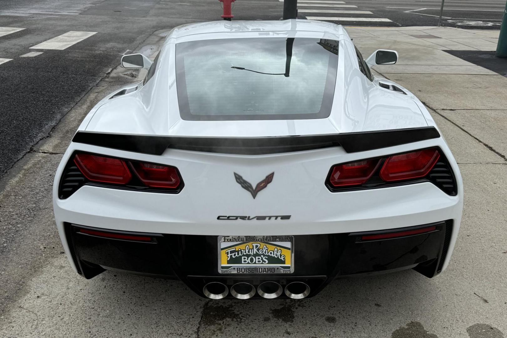 2016 Arctic White /Black Chevrolet Corvette Stingray Coupe (1G1YB2D76G5) with an V8 6.2 liter engine, Automatic 8 Speed transmission, located at 2304 W. Main St., Boise, ID, 83702, (208) 342-7777, 43.622105, -116.218658 - Low miles! Lots of fun! - Photo#20