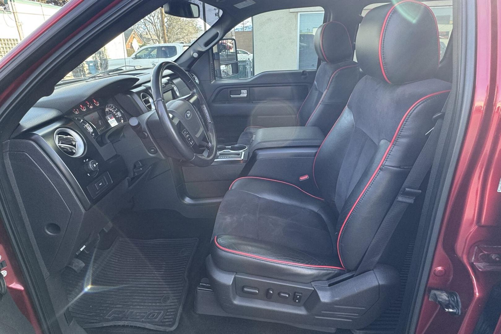 2013 Ruby Red /Black Ford F-150 SuperCrew FX4 (1FTFW1ET7DF) with an V6 3.5 Liter Twin Turbo engine, Automatic 6 Speed transmission, located at 2304 W. Main St., Boise, ID, 83702, (208) 342-7777, 43.622105, -116.218658 - Photo#9