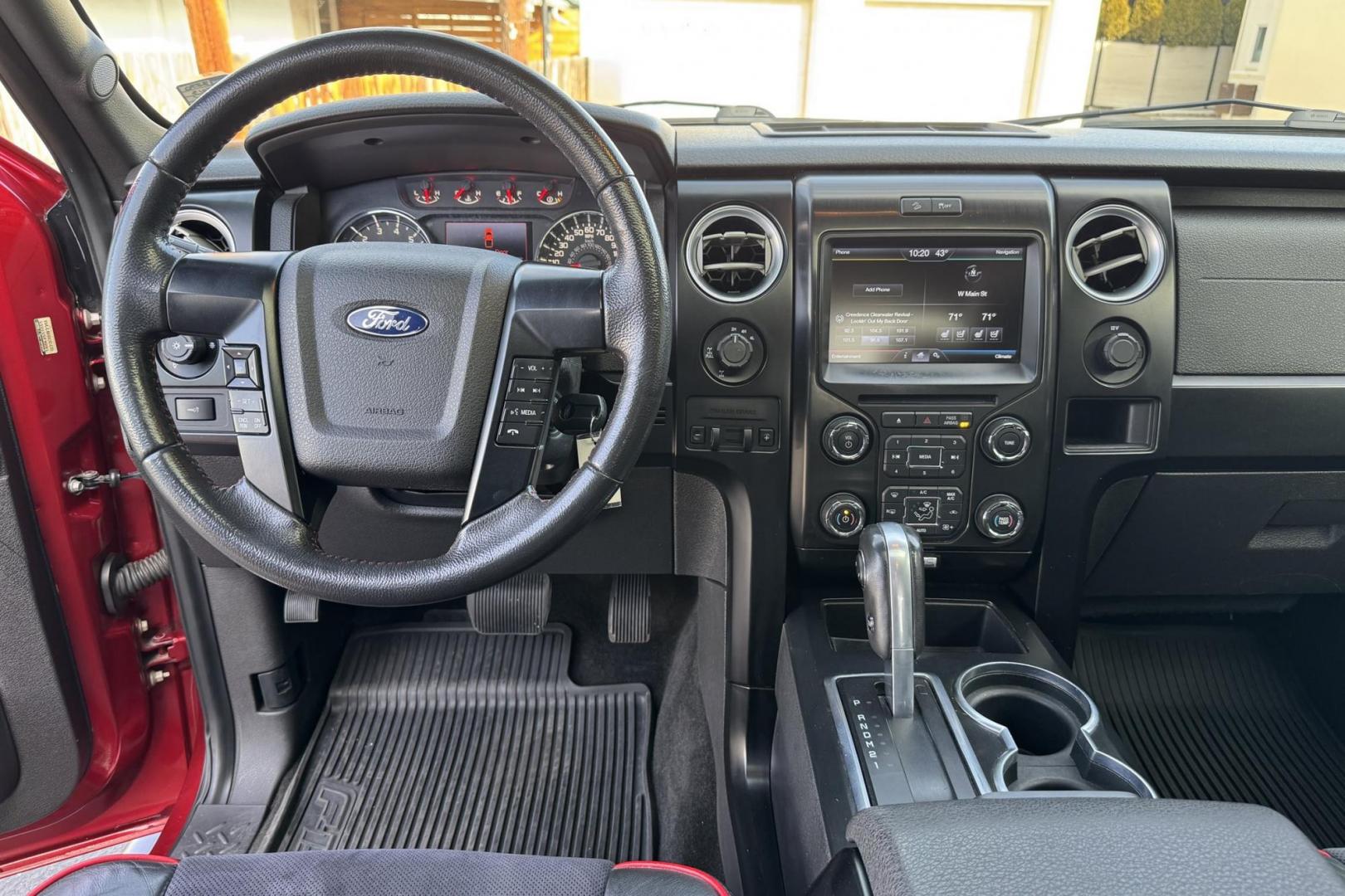 2013 Ruby Red /Black Ford F-150 SuperCrew FX4 (1FTFW1ET7DF) with an V6 3.5 Liter Twin Turbo engine, Automatic 6 Speed transmission, located at 2304 W. Main St., Boise, ID, 83702, (208) 342-7777, 43.622105, -116.218658 - Photo#12