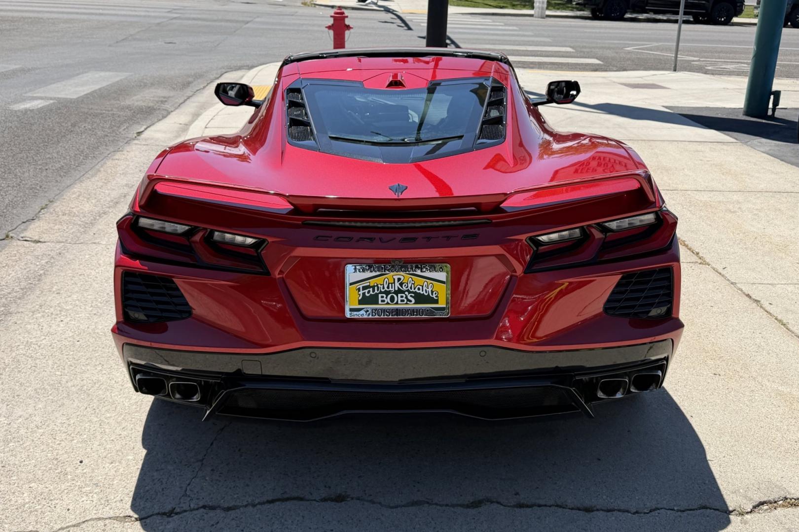 2021 Red Mist Metallic /Black Chevrolet Corvette Stingray 3LT Z51 (1G1YC2D47M5) with an V8 6.2 liter engine, Automatic 8 Speed transmission, located at 2304 W. Main St., Boise, ID, 83702, (208) 342-7777, 43.622105, -116.218658 - Red Mist Metallic And Highly Optioned Including Lift! - Photo#1