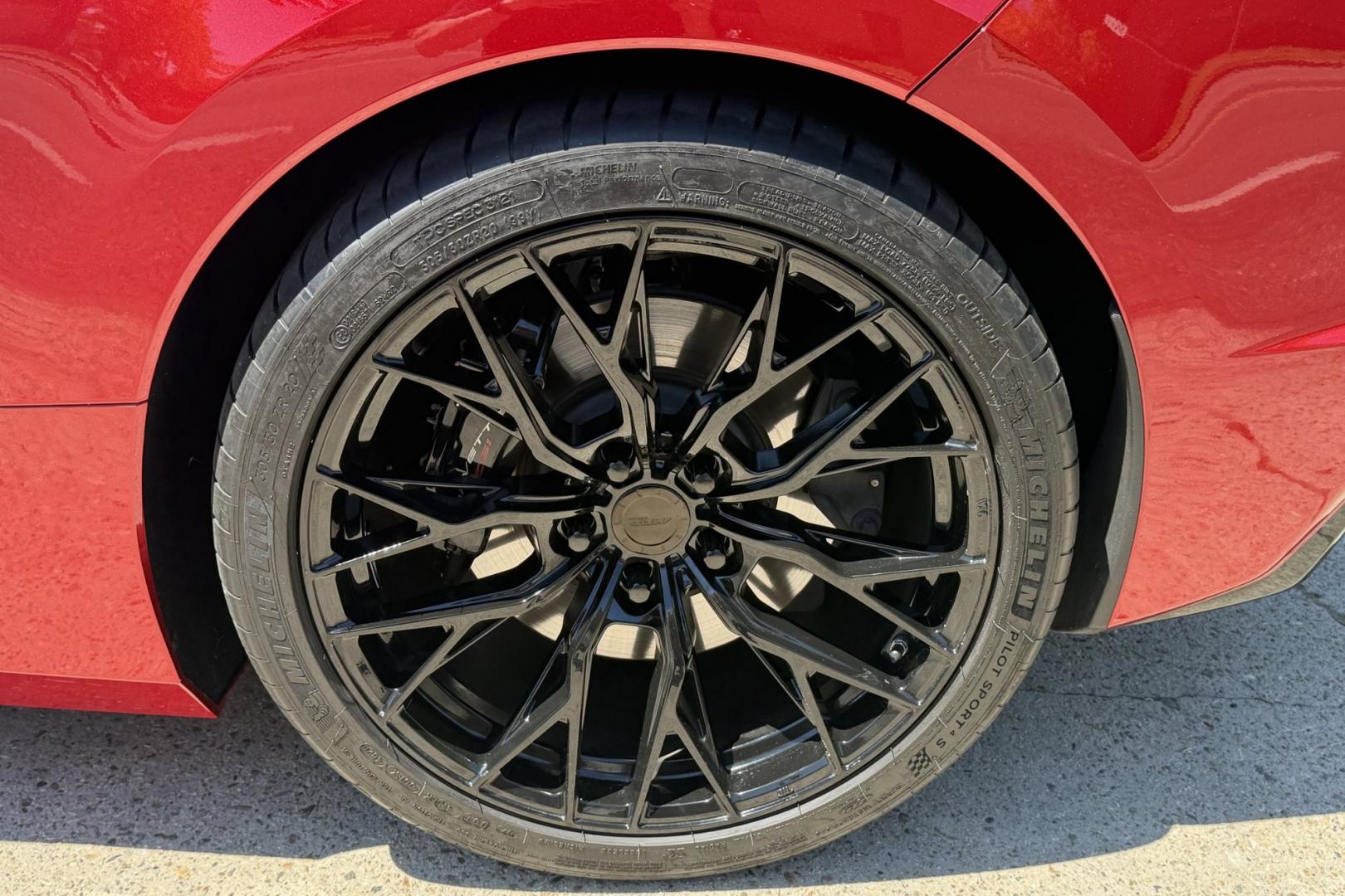 2021 Red Mist Metallic /Black Chevrolet Corvette Stingray 3LT Z51 (1G1YC2D47M5) with an V8 6.2 liter engine, Automatic 8 Speed transmission, located at 2304 W. Main St., Boise, ID, 83702, (208) 342-7777, 43.622105, -116.218658 - Red Mist Metallic And Highly Optioned Including Lift! - Photo#5