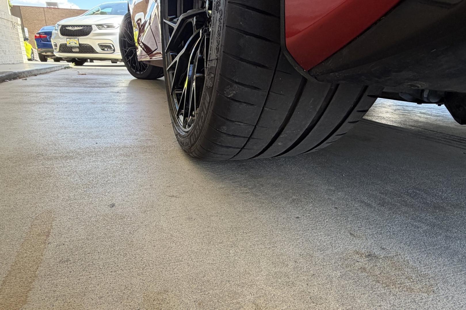 2021 Red Mist Metallic /Black Chevrolet Corvette Stingray 3LT Z51 (1G1YC2D47M5) with an V8 6.2 liter engine, Automatic 8 Speed transmission, located at 2304 W. Main St., Boise, ID, 83702, (208) 342-7777, 43.622105, -116.218658 - Red Mist Metallic And Highly Optioned Including Lift! - Photo#28
