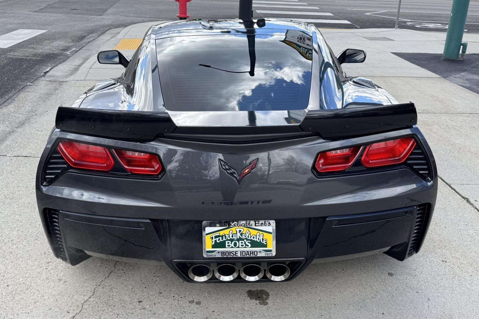 2017 Watkins Glen Gray Metallic /Black Chevrolet Corvette Grand Sport 2LT (1G1YY2D77H5) with an V8 6.2 Liter engine, Automatic 8 Speed transmission, located at 2304 W. Main St., Boise, ID, 83702, (208) 342-7777, 43.622105, -116.218658 - Very low miles! Beautiful Grand Sport Coupe! - Photo#23