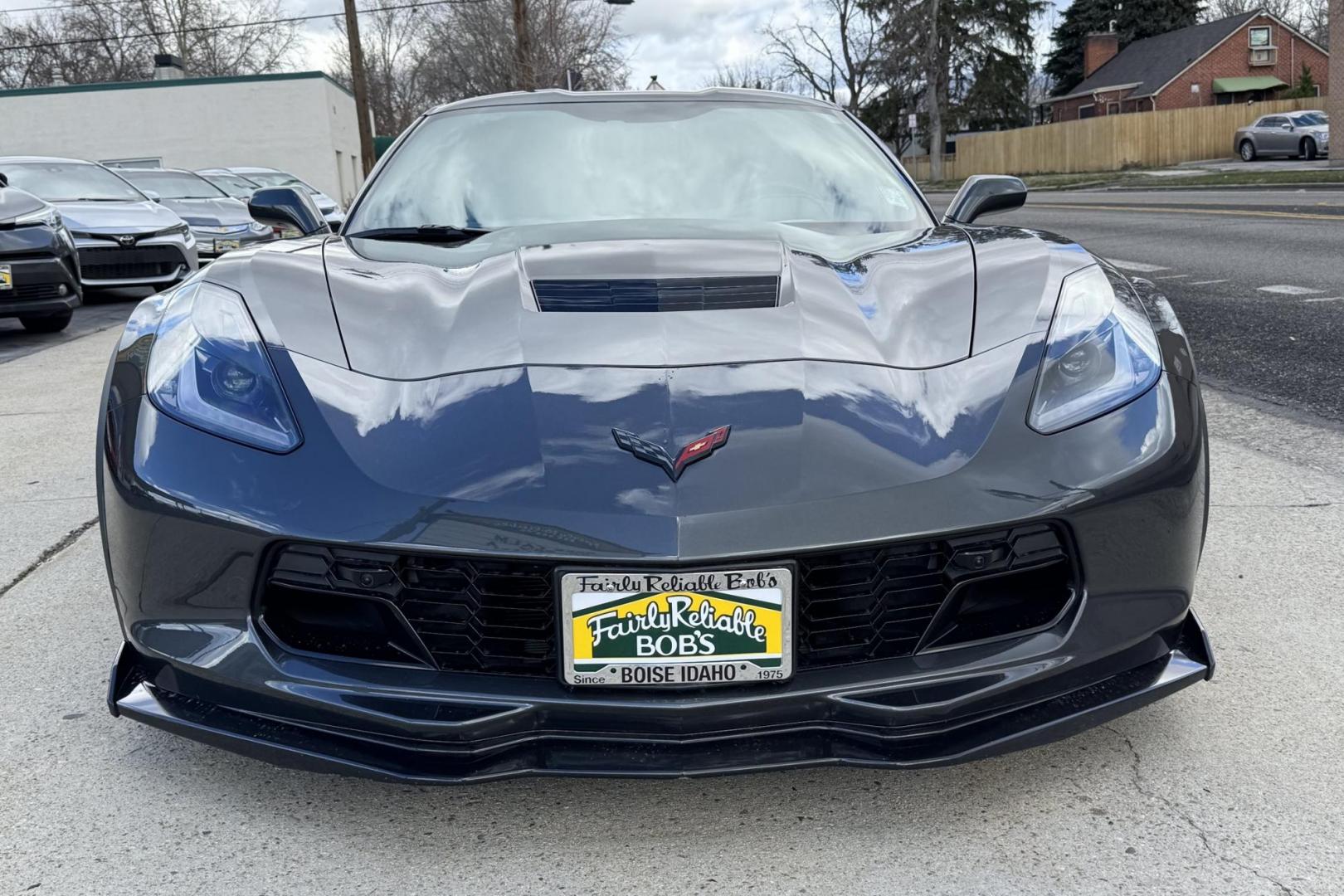 2017 Watkins Glen Gray Metallic /Black Chevrolet Corvette Grand Sport 2LT (1G1YY2D77H5) with an V8 6.2 Liter engine, Automatic 8 Speed transmission, located at 2304 W. Main St., Boise, ID, 83702, (208) 342-7777, 43.622105, -116.218658 - Very low miles! Beautiful Grand Sport Coupe! - Photo#25