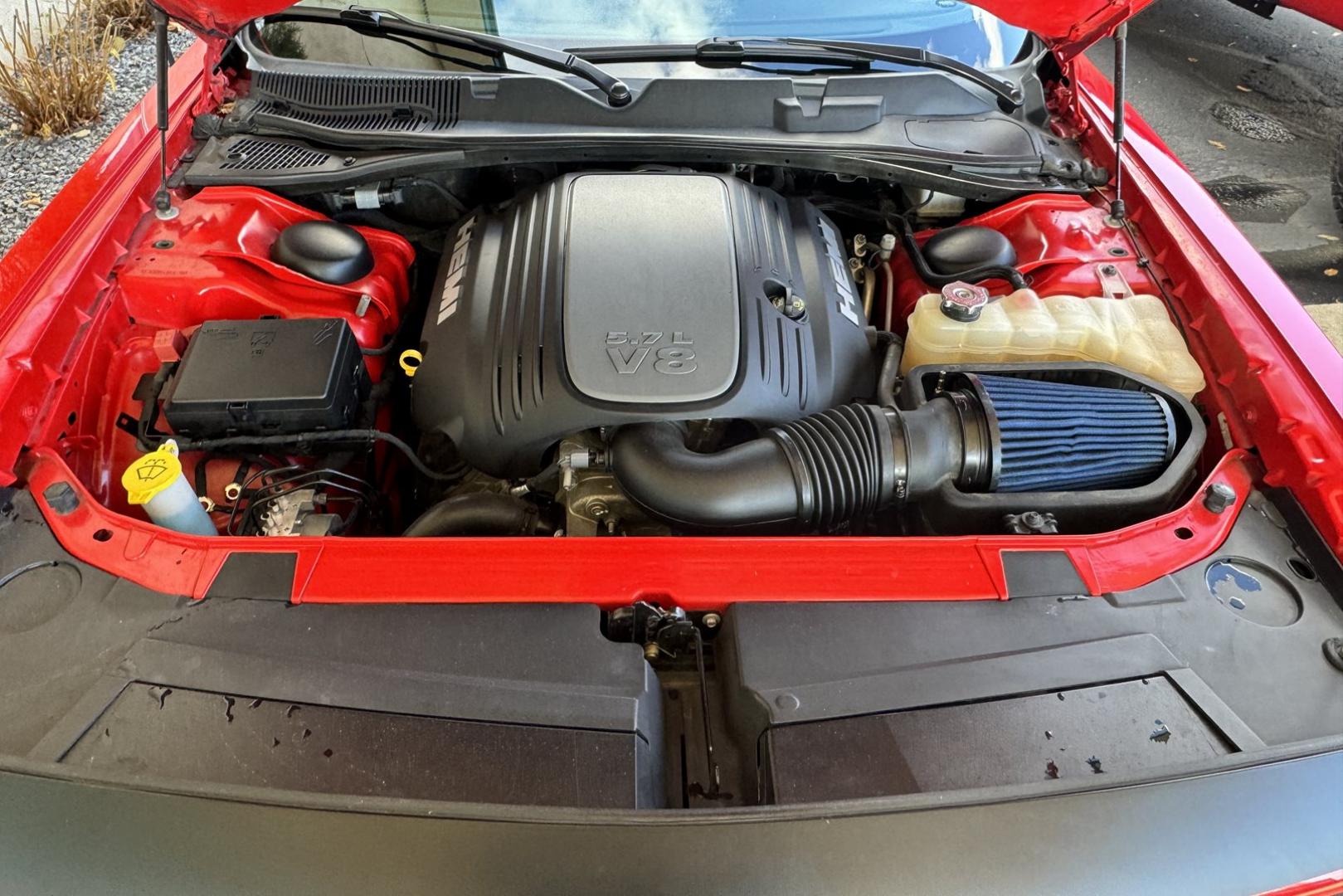 2018 TorRed Clear Coat /Black Dodge Challenger T/A Plus (2C3CDZBT6JH) with an V8 5.7 Liter HEMI engine, Automatic 8 Speed transmission, located at 2304 W. Main St., Boise, ID, 83702, (208) 342-7777, 43.622105, -116.218658 - Only 24k miles! T/A Package! - Photo#13