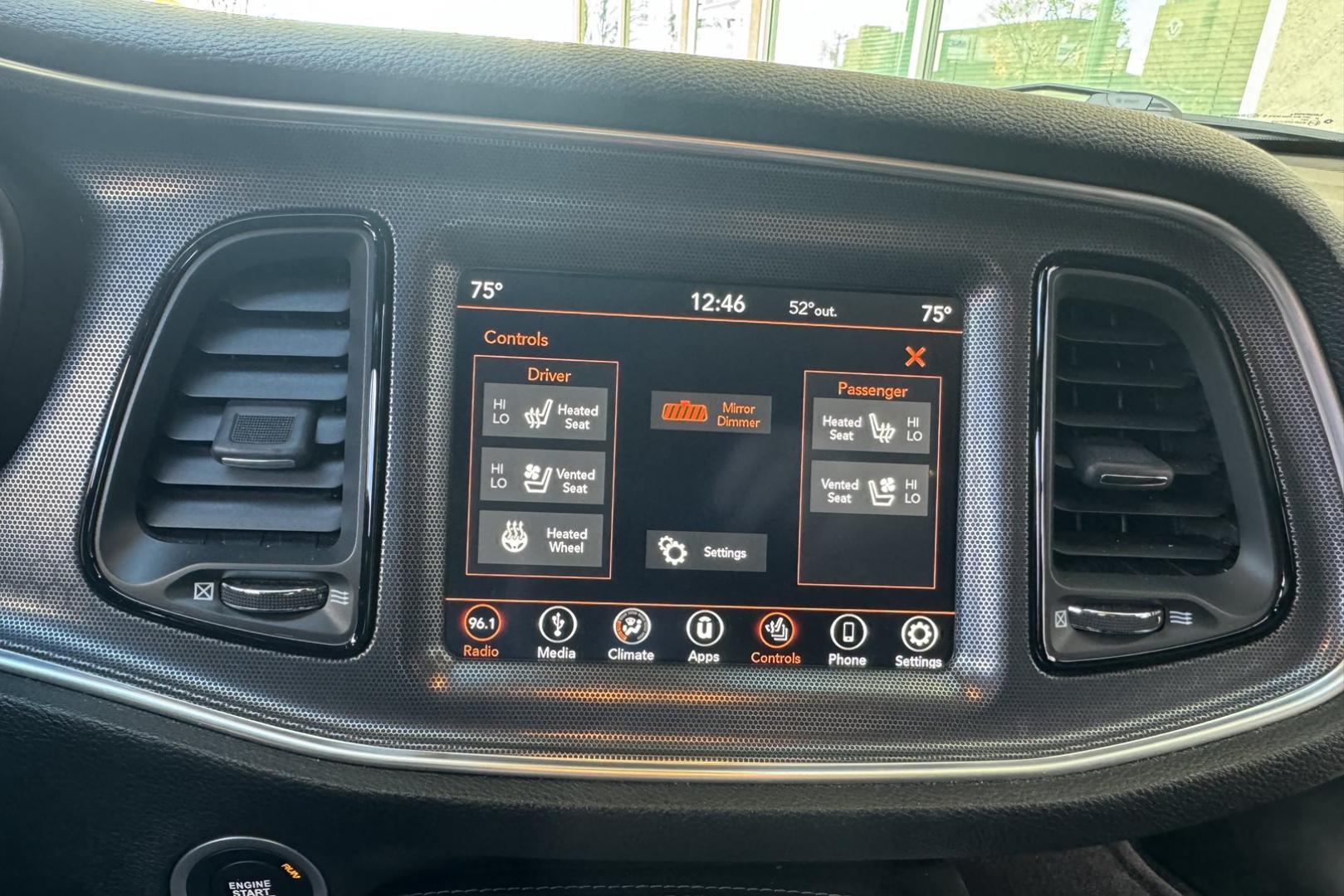 2018 TorRed Clear Coat /Black Dodge Challenger T/A Plus (2C3CDZBT6JH) with an V8 5.7 Liter HEMI engine, Automatic 8 Speed transmission, located at 2304 W. Main St., Boise, ID, 83702, (208) 342-7777, 43.622105, -116.218658 - Only 24k miles! T/A Package! - Photo#19