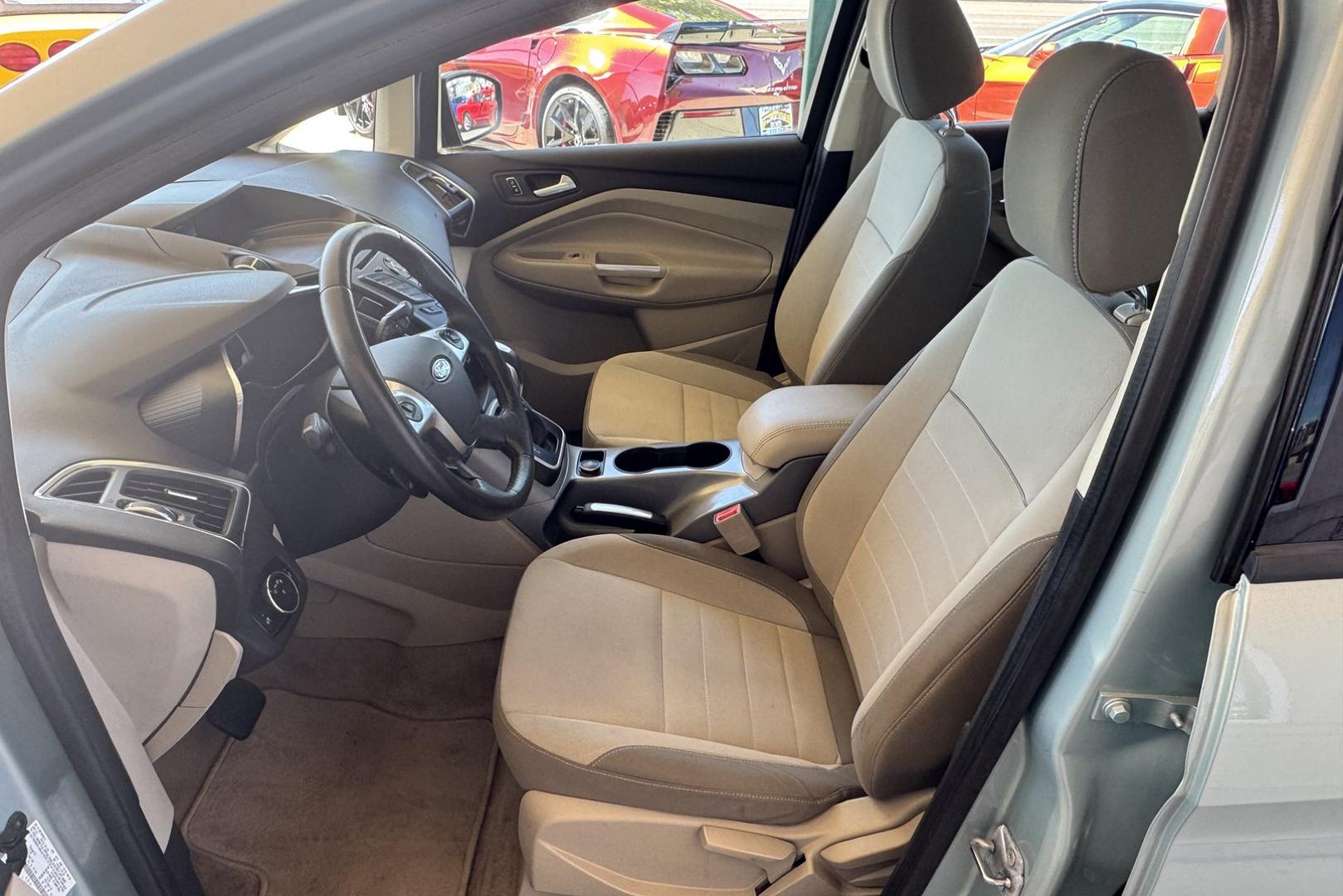 2013 Ice Storm Metallic /Gray Ford C-Max SE Hybrid (1FADP5AU5DL) with an 4 Cyl 2.0 liter Hybrid engine, Automatic transmission, located at 2304 W. Main St., Boise, ID, 83702, (208) 342-7777, 43.622105, -116.218658 - Financing Available O.A.C. - Photo#7