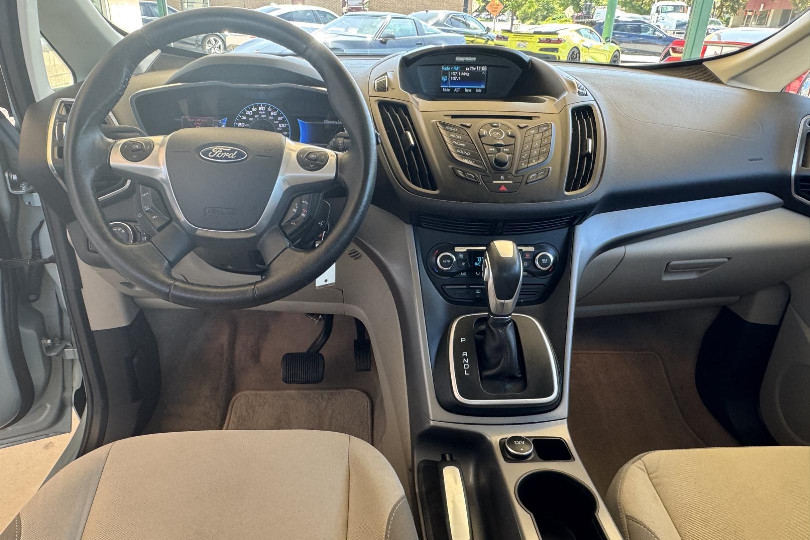 2013 Ice Storm Metallic /Gray Ford C-Max SE Hybrid (1FADP5AU5DL) with an 4 Cyl 2.0 liter Hybrid engine, Automatic transmission, located at 2304 W. Main St., Boise, ID, 83702, (208) 342-7777, 43.622105, -116.218658 - Financing Available O.A.C. - Photo#12