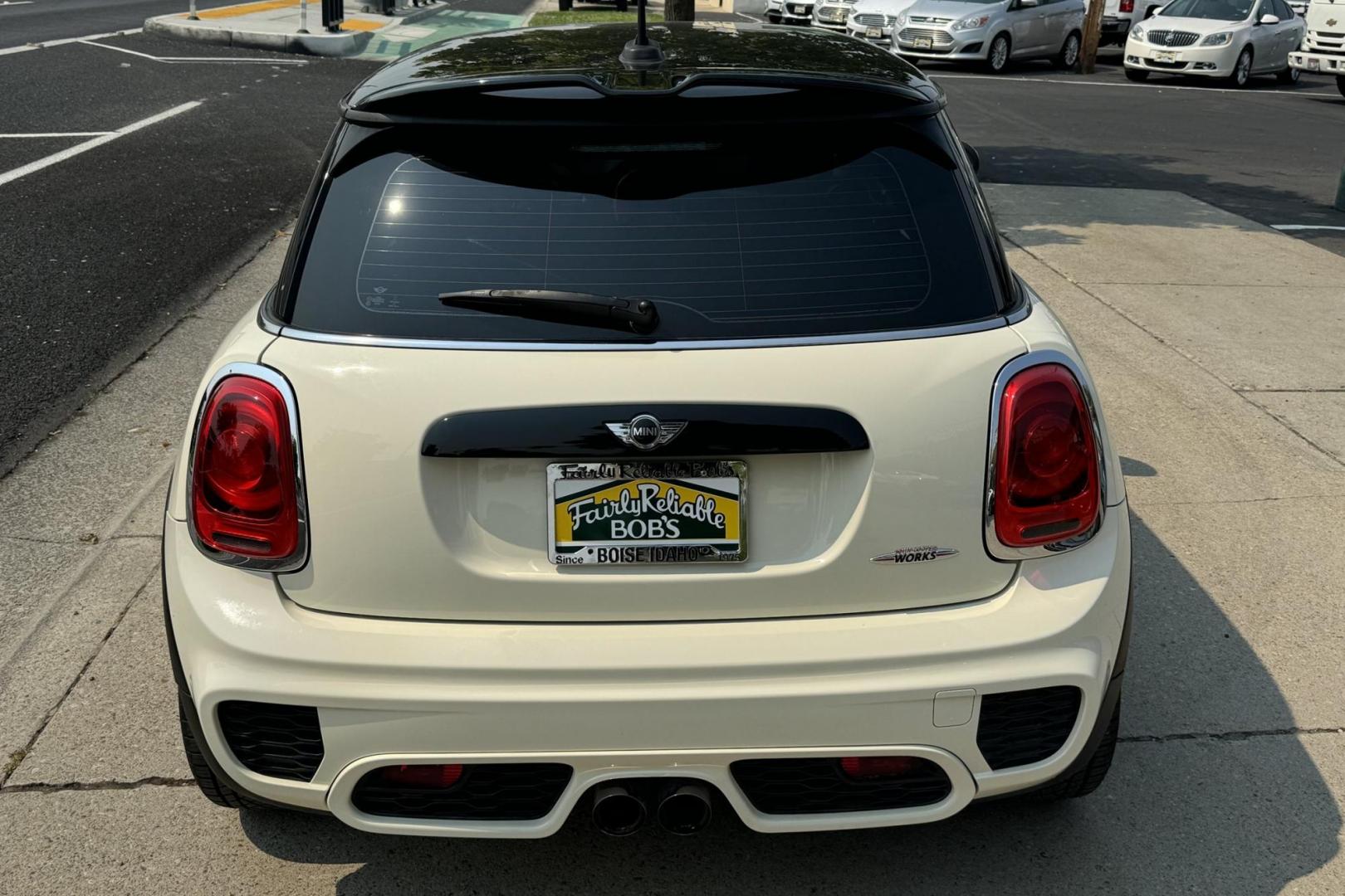 2017 Pepper White /Black MINI Cooper S John Cooper Works (WMWXM9C53HT) with an 4 Cyl 2.0 Liter Turbo engine, Automatic transmission, located at 2304 W. Main St., Boise, ID, 83702, (208) 342-7777, 43.622105, -116.218658 - Specially designed for the performance oriented sports car lover! A blast to drive! - Photo#1