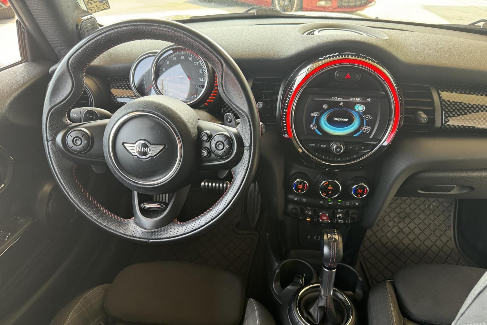 2017 Pepper White /Black MINI Cooper S John Cooper Works (WMWXM9C53HT) with an 4 Cyl 2.0 Liter Turbo engine, Automatic transmission, located at 2304 W. Main St., Boise, ID, 83702, (208) 342-7777, 43.622105, -116.218658 - Specially designed for the performance oriented sports car lover! A blast to drive! - Photo#11