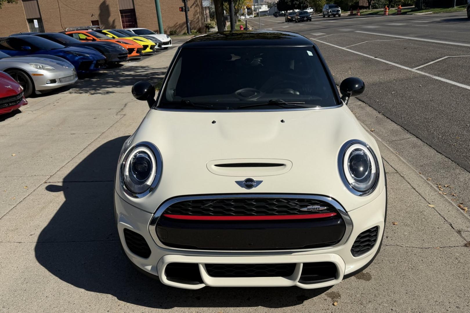 2017 Pepper White /Black MINI Cooper S John Cooper Works (WMWXM9C53HT) with an 4 Cyl 2.0 Liter Turbo engine, Automatic transmission, located at 2304 W. Main St., Boise, ID, 83702, (208) 342-7777, 43.622105, -116.218658 - Specially designed for the performance oriented sports car lover! A blast to drive!- Photo#2