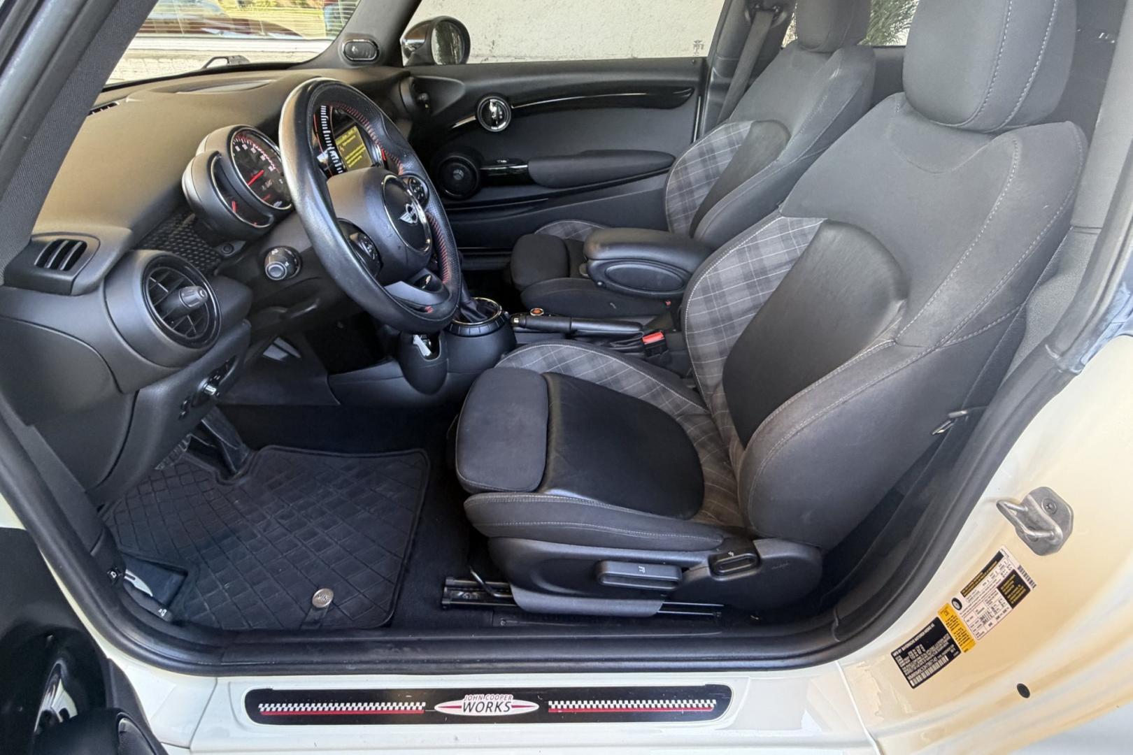 2017 Pepper White /Black MINI Cooper S John Cooper Works (WMWXM9C53HT) with an 4 Cyl 2.0 Liter Turbo engine, Automatic transmission, located at 2304 W. Main St., Boise, ID, 83702, (208) 342-7777, 43.622105, -116.218658 - Specially designed for the performance oriented sports car lover! A blast to drive!- Photo#10