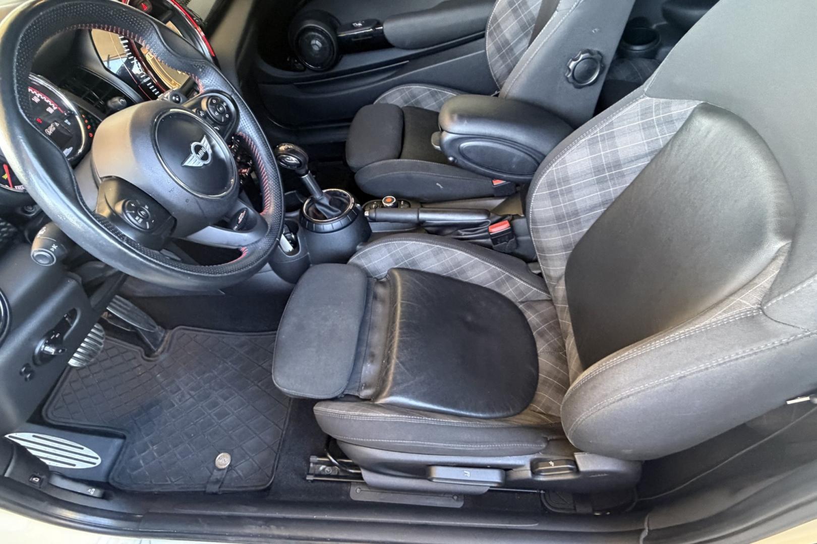 2017 Pepper White /Black MINI Cooper S John Cooper Works (WMWXM9C53HT) with an 4 Cyl 2.0 Liter Turbo engine, Automatic transmission, located at 2304 W. Main St., Boise, ID, 83702, (208) 342-7777, 43.622105, -116.218658 - Specially designed for the performance oriented sports car lover! A blast to drive!- Photo#18