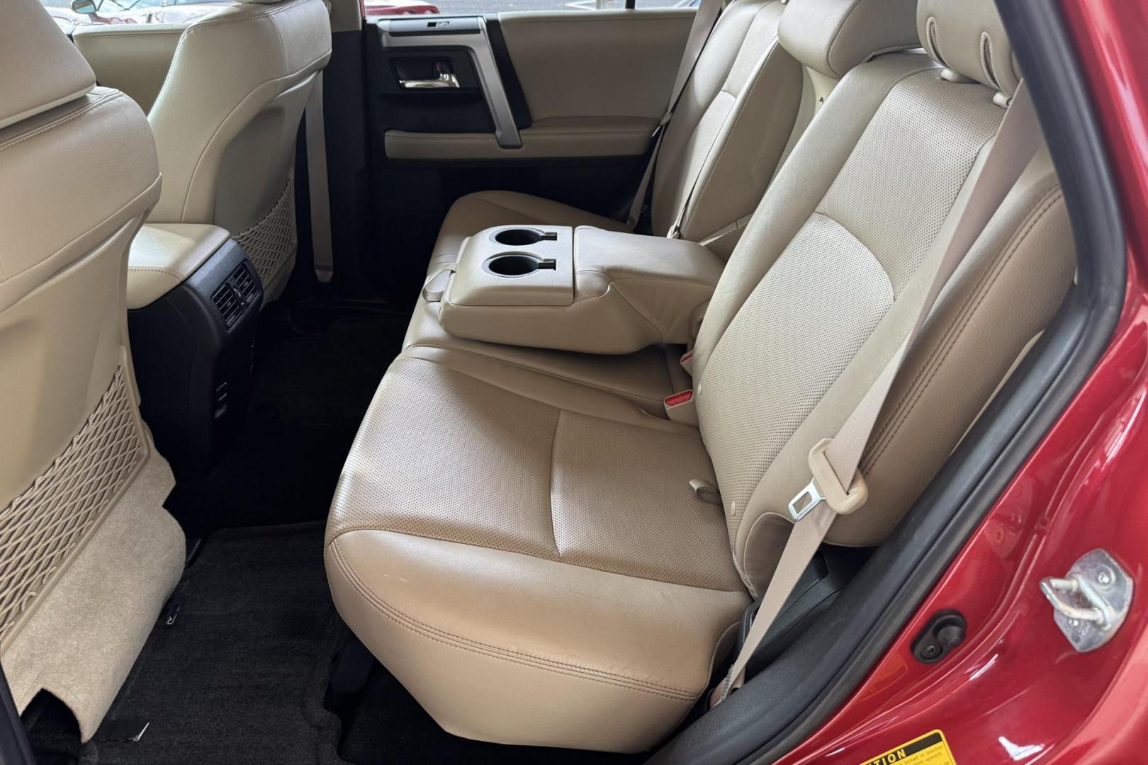 2014 Barcelona Red Metallic /Sand Beige Toyota 4Runner Limited (JTEBU5JR6E5) with an V6 4.0 liter engine, Automatic transmission, located at 2304 W. Main St., Boise, ID, 83702, (208) 342-7777, 43.622105, -116.218658 - Hard To Find! Great To Own! - Photo#7