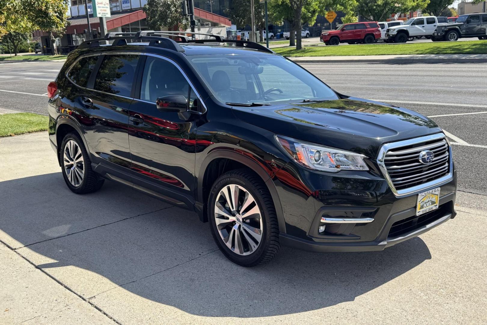 2019 Black /Black Subaru Ascent 2.5i Premium (4S4WMAHD6K3) with an H4 2.5 Liter Turbo engine, Automatic transmission, located at 2304 W. Main St., Boise, ID, 83702, (208) 342-7777, 43.622105, -116.218658 - Eyesight Package! 4 Captains Chairs! - Photo#2