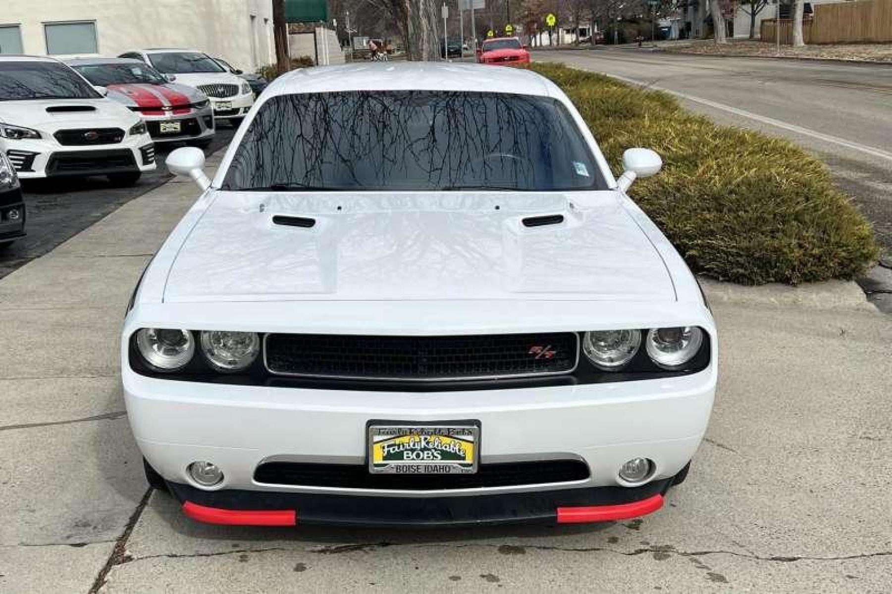 2012 Bright White /Black Dodge Challenger R/T Classic (2C3CDYBT5CH) with an V8 5.7 Liter HEMI engine, Manual transmission, located at 2304 W. Main St., Boise, ID, 83702, (208) 342-7777, 43.622105, -116.218658 - Nicely optioned with attitude to spare! - Photo #1