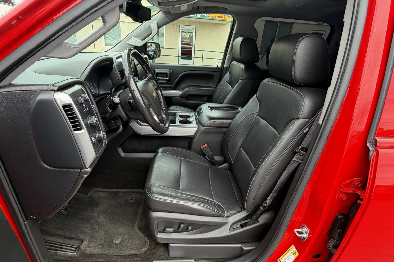 2017 Red Hot /Black Chevrolet Silverado 1500 LTZ Z71 (3GCUKSEJ3HG) with an V8 6.2 Liter engine, Automatic 6 Speed transmission, located at 2304 W. Main St., Boise, ID, 83702, (208) 342-7777, 43.622105, -116.218658 - Sharp Truck! New Tires! Factory Rear Entertainment!- Photo#7