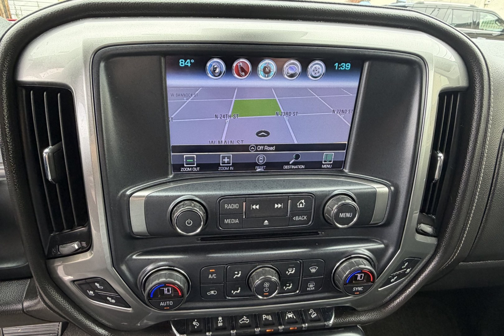 2017 Red Hot /Black Chevrolet Silverado 1500 LTZ Z71 (3GCUKSEJ3HG) with an V8 6.2 Liter engine, Automatic 6 Speed transmission, located at 2304 W. Main St., Boise, ID, 83702, (208) 342-7777, 43.622105, -116.218658 - Sharp Truck! New Tires! Factory Rear Entertainment!- Photo#13