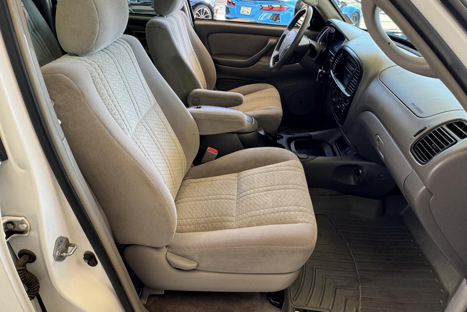 2006 Super White /Gray Toyota Tundra Double Cab TRD-Off Road (5TBDT44136S) with an V8 4.7 Liter engine, Automatic transmission, located at 2304 W. Main St., Boise, ID, 83702, (208) 342-7777, 43.622105, -116.218658 - New Tires! Low Mileage! Hard To Find! - Photo#14