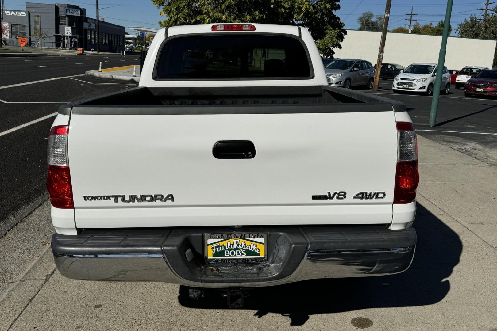 2006 Super White /Gray Toyota Tundra Double Cab TRD-Off Road (5TBDT44136S) with an V8 4.7 Liter engine, Automatic transmission, located at 2304 W. Main St., Boise, ID, 83702, (208) 342-7777, 43.622105, -116.218658 - New Tires! Low Mileage! Hard To Find! - Photo#1