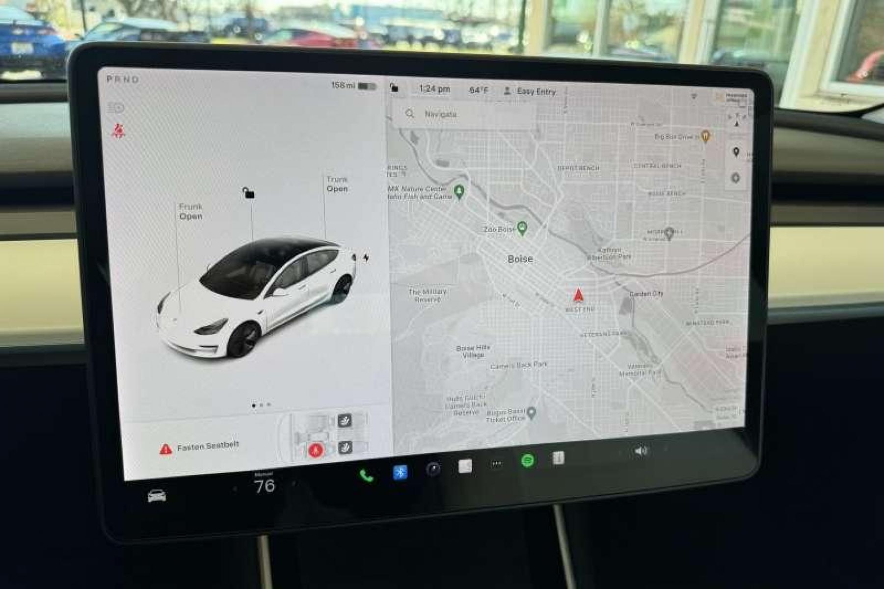 2020 Pearl White /White/Black Tesla Model 3 AWD Long Range (5YJ3E1EB3LF) with an EV engine, Automatic transmission, located at 2304 W. Main St., Boise, ID, 83702, (208) 342-7777, 43.622105, -116.218658 - Dual Motor/All Wheel Drive Beautiful Car! Never Buy Gas Again! - Photo #4