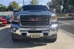 2018 Dark Slate Metallic /Black GMC Sierra 2500HD SLT (1GT12TEY5JF) with an V8 6.6 Liter Turbo Diesel engine, Automatic 6 Speed With Overdrive Allison transmission, located at 2304 W. Main St., Boise, ID, 83702, (208) 342-7777, 43.622105, -116.218658 - Low miles! Sharp Truck! - Photo#3