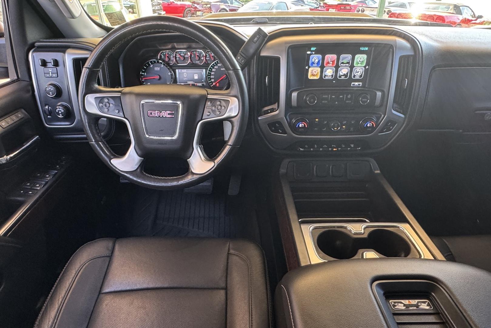 2018 Dark Slate Metallic /Black GMC Sierra 2500HD SLT (1GT12TEY5JF) with an V8 6.6 Liter Turbo Diesel engine, Automatic 6 Speed With Overdrive Allison transmission, located at 2304 W. Main St., Boise, ID, 83702, (208) 342-7777, 43.622105, -116.218658 - Low miles! Sharp Truck! - Photo#20