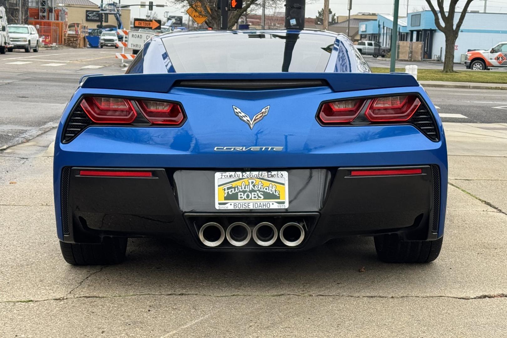 2014 Laguna Blue Tintcoat /Brown Chevrolet Corvette Stingray 3LT Z51 Premiere Edition (1G1YL2D78E5) with an V8 6.2 liter engine, 7 Speed Manual transmission, located at 2304 W. Main St., Boise, ID, 83702, (208) 342-7777, 43.622105, -116.218658 - Premiere Edition #241/500! Great color combination! - Photo#2