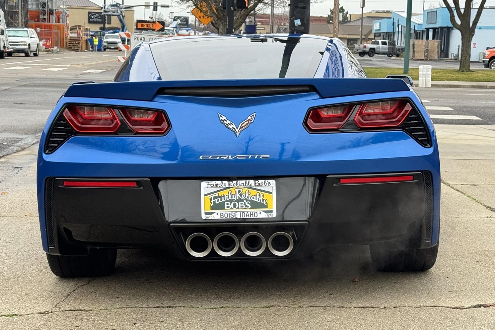 2014 Laguna Blue Tintcoat /Brown Chevrolet Corvette Stingray 3LT Z51 Premiere Edition (1G1YL2D78E5) with an V8 6.2 liter engine, 7 Speed Manual transmission, located at 2304 W. Main St., Boise, ID, 83702, (208) 342-7777, 43.622105, -116.218658 - Premiere Edition #241/500! Great color combination! - Photo#5