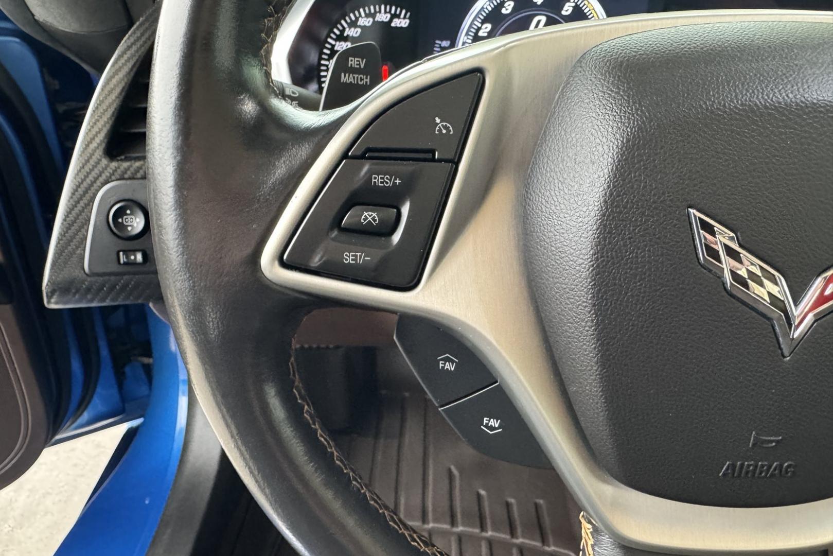 2014 Laguna Blue Tintcoat /Brown Chevrolet Corvette Stingray 3LT Z51 Premiere Edition (1G1YL2D78E5) with an V8 6.2 liter engine, 7 Speed Manual transmission, located at 2304 W. Main St., Boise, ID, 83702, (208) 342-7777, 43.622105, -116.218658 - Premiere Edition #241/500! Great color combination! - Photo#11