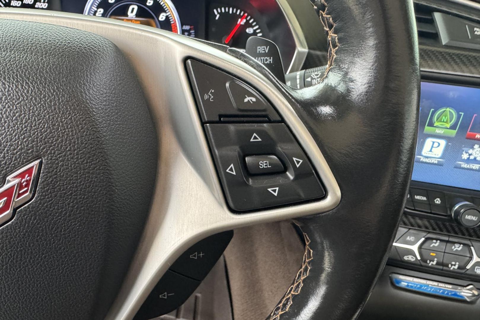 2014 Laguna Blue Tintcoat /Brown Chevrolet Corvette Stingray 3LT Z51 Premiere Edition (1G1YL2D78E5) with an V8 6.2 liter engine, 7 Speed Manual transmission, located at 2304 W. Main St., Boise, ID, 83702, (208) 342-7777, 43.622105, -116.218658 - Premiere Edition #241/500! Great color combination! - Photo#14