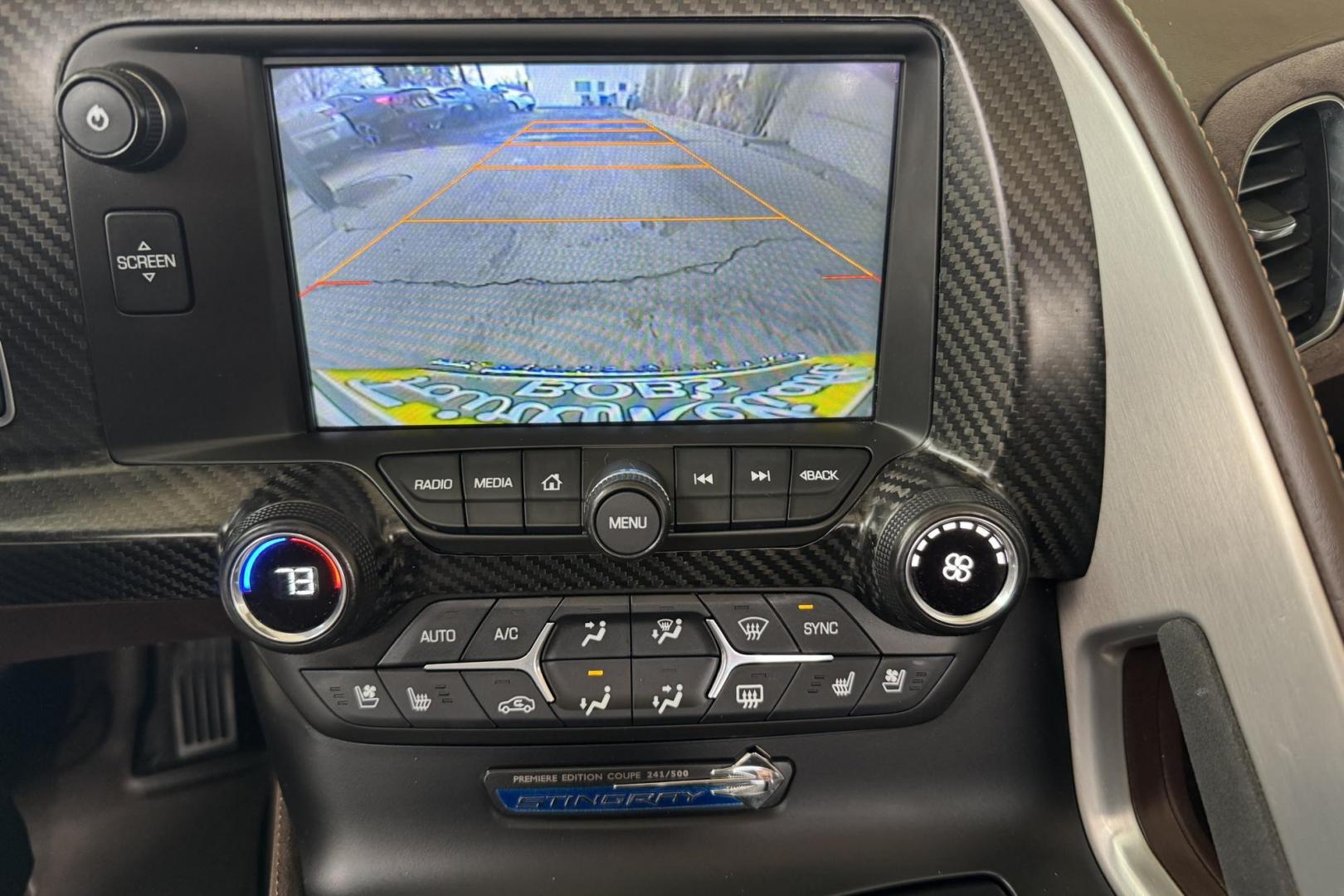 2014 Laguna Blue Tintcoat /Brown Chevrolet Corvette Stingray 3LT Z51 Premiere Edition (1G1YL2D78E5) with an V8 6.2 liter engine, 7 Speed Manual transmission, located at 2304 W. Main St., Boise, ID, 83702, (208) 342-7777, 43.622105, -116.218658 - Premiere Edition #241/500! Great color combination! - Photo#13