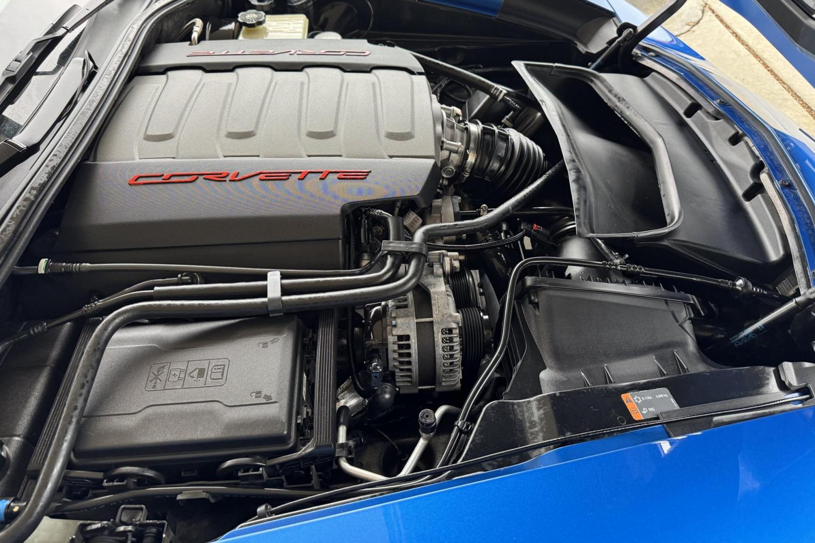 2014 Laguna Blue Tintcoat /Brown Chevrolet Corvette Stingray 3LT Z51 Premiere Edition (1G1YL2D78E5) with an V8 6.2 liter engine, 7 Speed Manual transmission, located at 2304 W. Main St., Boise, ID, 83702, (208) 342-7777, 43.622105, -116.218658 - Premiere Edition #241/500! Great color combination! - Photo#18