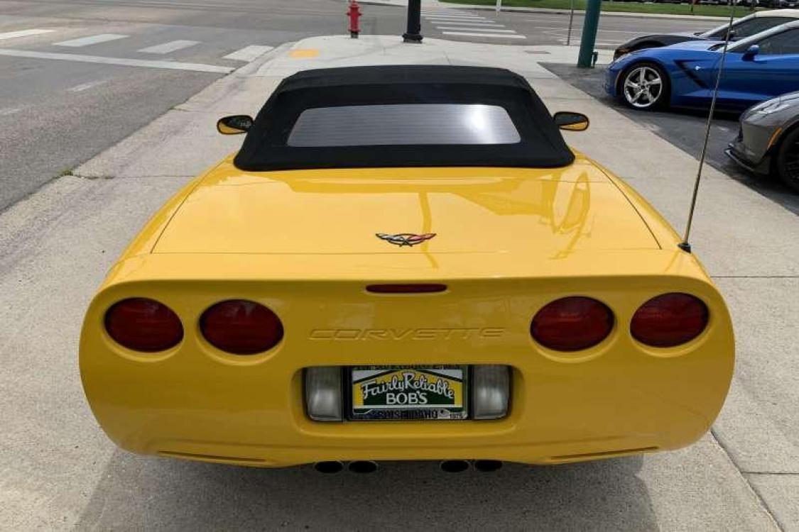 2000 Millennium Yellow /Black Chevrolet Corvette Convertible (1G1YY32G8Y5) with an V8 5.7 Liter engine, Manual transmission, located at 2304 W. Main St., Boise, ID, 83702, (208) 342-7777, 43.622105, -116.218658 - Photo #3
