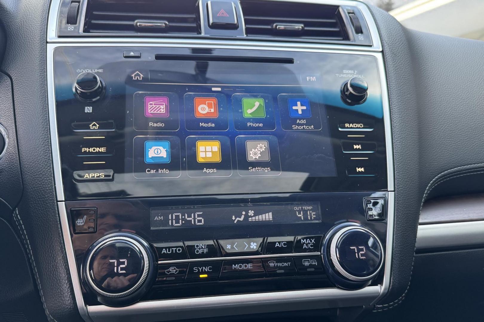 2018 Ice Silver Metallic /Black Subaru Outback 2.5i Limited (4S4BSAKC1J3) with an H4 2.5 Liter engine, Automatic transmission, located at 2304 W. Main St., Boise, ID, 83702, (208) 342-7777, 43.622105, -116.218658 - Photo#15