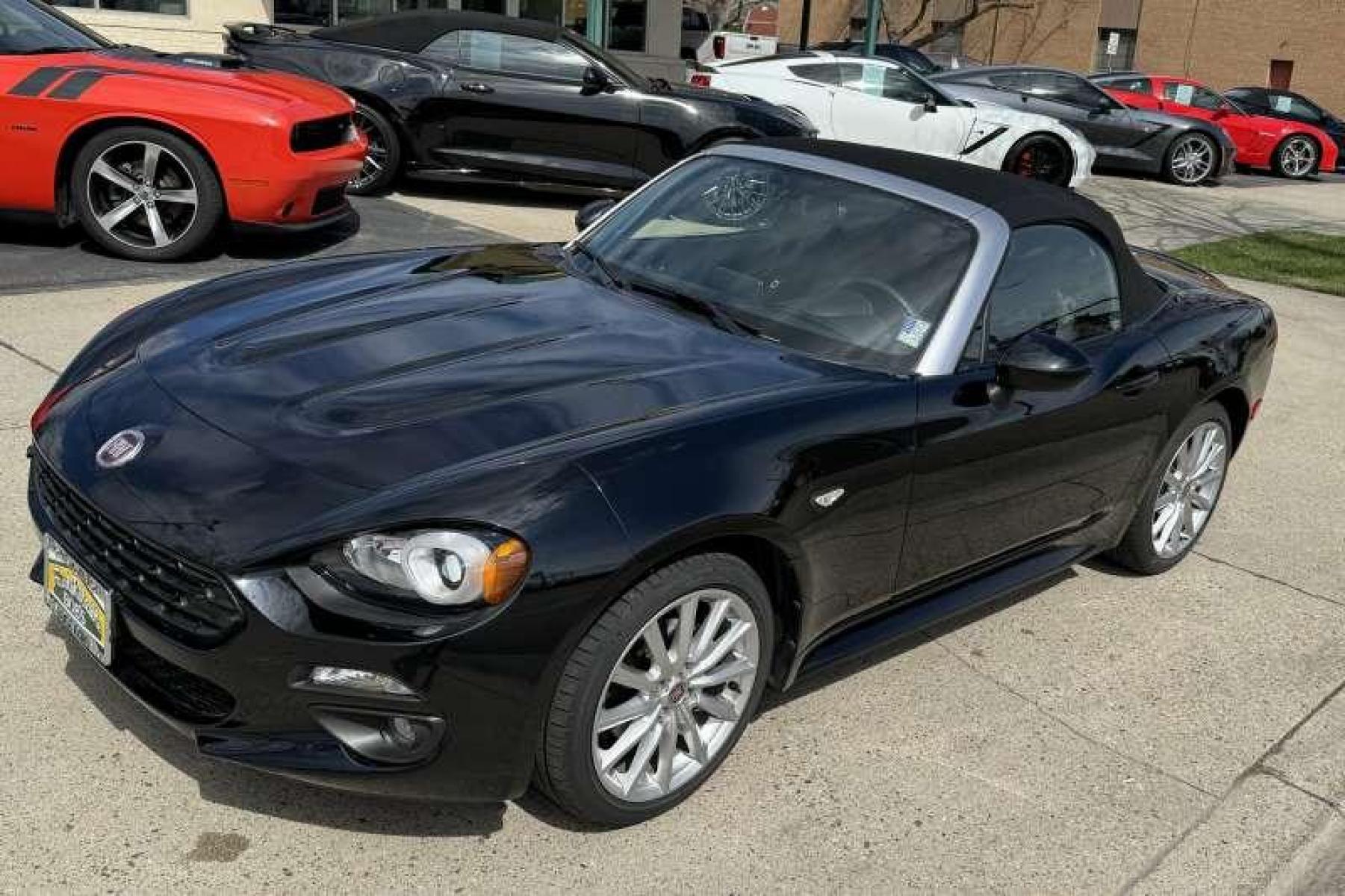 2017 Black /Black Fiat 124 Spider Lusso (JC1NFAEK0H0) with an 4 Cyl 1.4L engine, Automatic transmission, located at 2304 W. Main St., Boise, ID, 83702, (208) 342-7777, 43.622105, -116.218658 - Photo #4