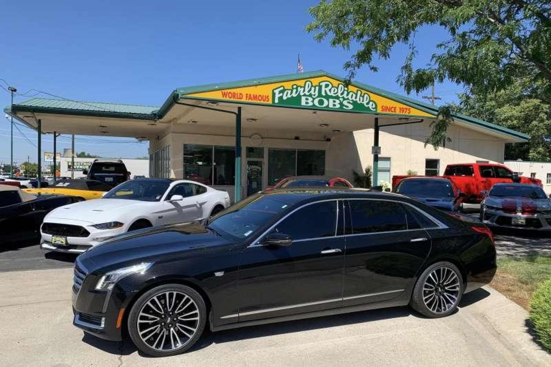 2016 Black /Black Cadillac CT6-4 Premium Luxury (1G6KG5R61GU) with an V6 3.0 Liter Twin Turbo engine, Automatic transmission, located at 2304 W. Main St., Boise, ID, 83702, (208) 342-7777, 43.622105, -116.218658 - Photo #0