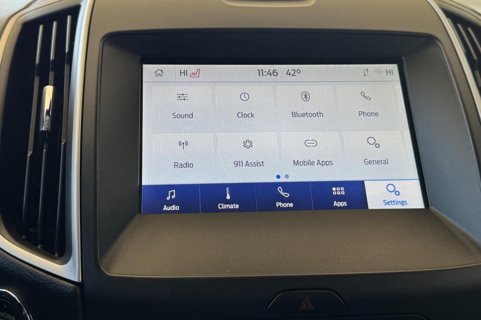 2020 Ingot Silver /Black Ford Edge SEL (2FMPK4J90LB) with an 4 Cyl 2.0 Liter Turbo engine, Automatic 8 Speed transmission, located at 2304 W. Main St., Boise, ID, 83702, (208) 342-7777, 43.622105, -116.218658 - All Wheel Drive! Heated Seats! Extra Safety Features Too! - Photo#5