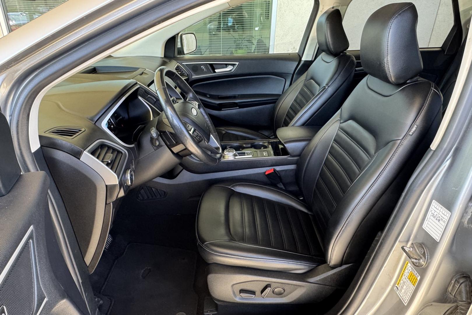 2020 Ingot Silver /Black Ford Edge SEL (2FMPK4J90LB) with an 4 Cyl 2.0 Liter Turbo engine, Automatic 8 Speed transmission, located at 2304 W. Main St., Boise, ID, 83702, (208) 342-7777, 43.622105, -116.218658 - All Wheel Drive! Heated Seats! Extra Safety Features Too! - Photo#13