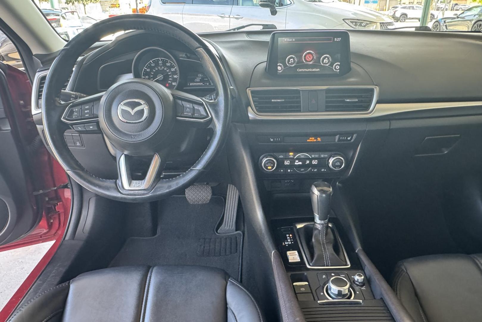 2018 Soul Red /Black Mazda Mazda3 Touring (3MZBN1V32JM) with an 4 Cyl 2.5 liter engine, Automatic 6 Speed transmission, located at 2304 W. Main St., Boise, ID, 83702, (208) 342-7777, 43.622105, -116.218658 - Financing Available O.A.C. - Photo#11