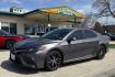 2021 Predawn Gray Mica /Gray Toyota Camry Hybrid SE (4T1S31AK7MU) with an 4 Cyl 2.5 Liter Hybrid engine, Automatic transmission, located at 2304 W. Main St., Boise, ID, 83702, (208) 342-7777, 43.622105, -116.218658 - Great Option! Great Cars! - Photo#0