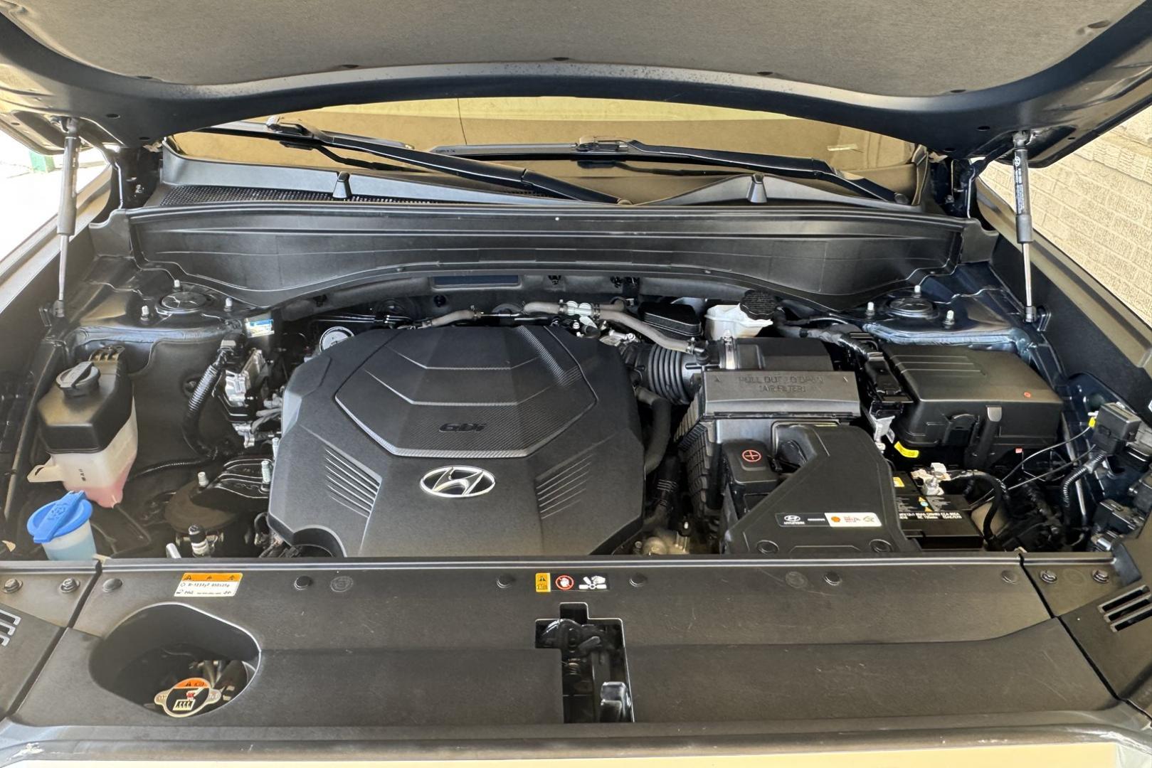 2021 Black /Black Hyundai Palisade SEL (KM8R4DHE4MU) with an V6 3.8 Liter engine, Automatic 8 Speed transmission, located at 2304 W. Main St., Boise, ID, 83702, (208) 342-7777, 43.622105, -116.218658 - Photo#23