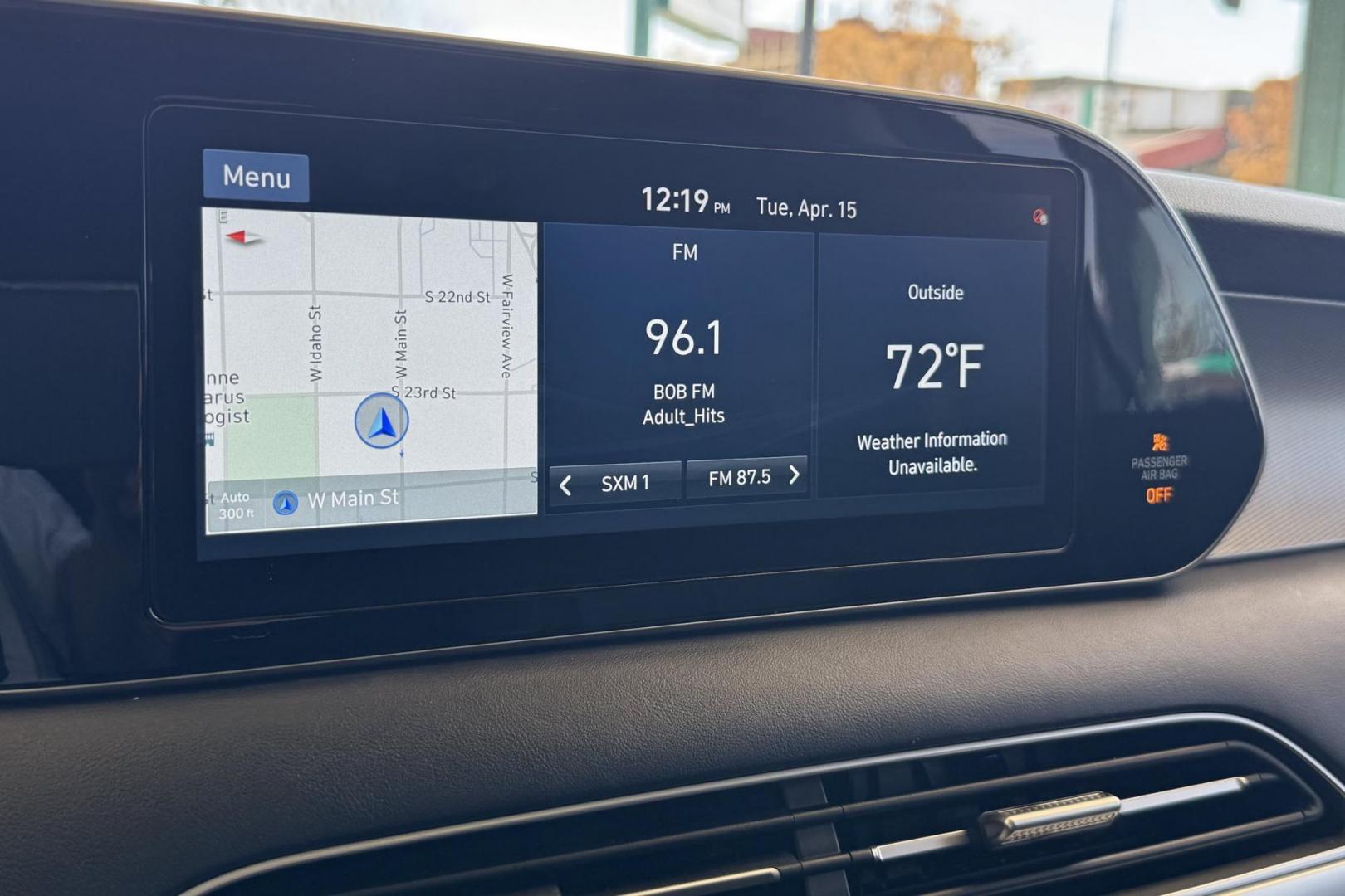 2021 Black /Black Hyundai Palisade SEL (KM8R4DHE4MU) with an V6 3.8 Liter engine, Automatic 8 Speed transmission, located at 2304 W. Main St., Boise, ID, 83702, (208) 342-7777, 43.622105, -116.218658 - Photo#7