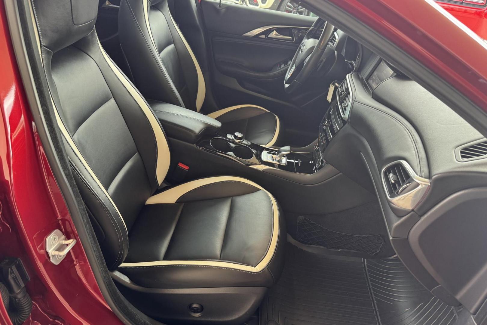 2018 Magnetic Red /Black Infiniti QX30S Sport (SJKCH5CPXJA) with an 4 Cyl 2.0 Liter Turbo engine, Automatic 7 Speed transmission, located at 2304 W. Main St., Boise, ID, 83702, (208) 342-7777, 43.622105, -116.218658 - Well Optioned And Very Fun To Drive! - Photo#21