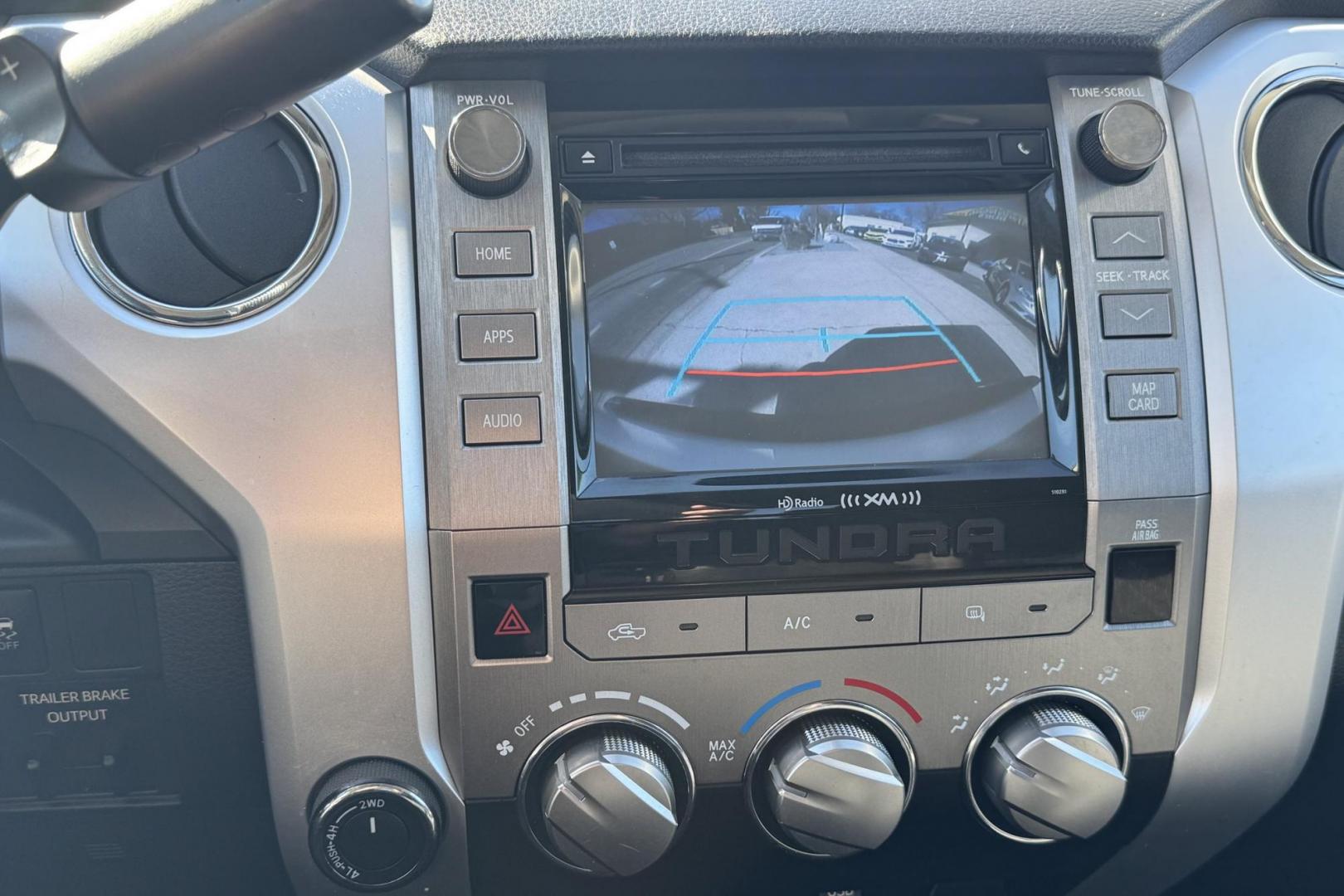 2018 Ice Cap White /Black Toyota Tundra SR5 TRD Off Road (5TFUY5F17JX) with an V8 5.7 Liter engine, Automatic 6 Speed transmission, located at 2304 W. Main St., Boise, ID, 83702, (208) 342-7777, 43.622105, -116.218658 - Hard To Find! Great To Own! - Photo#5